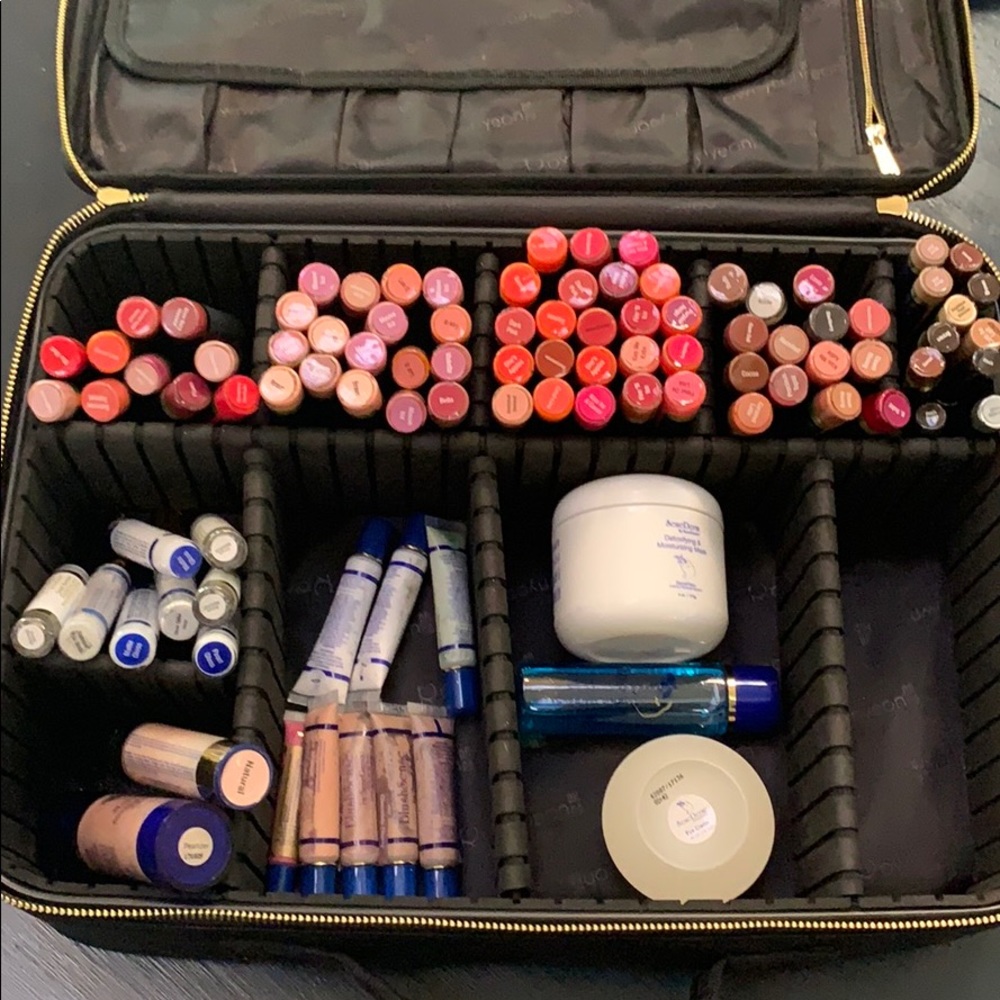Senegence/Lipsense Products and Carrying Case